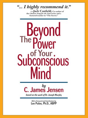 cover image of Beyond the Power of Your Subconscious Mind